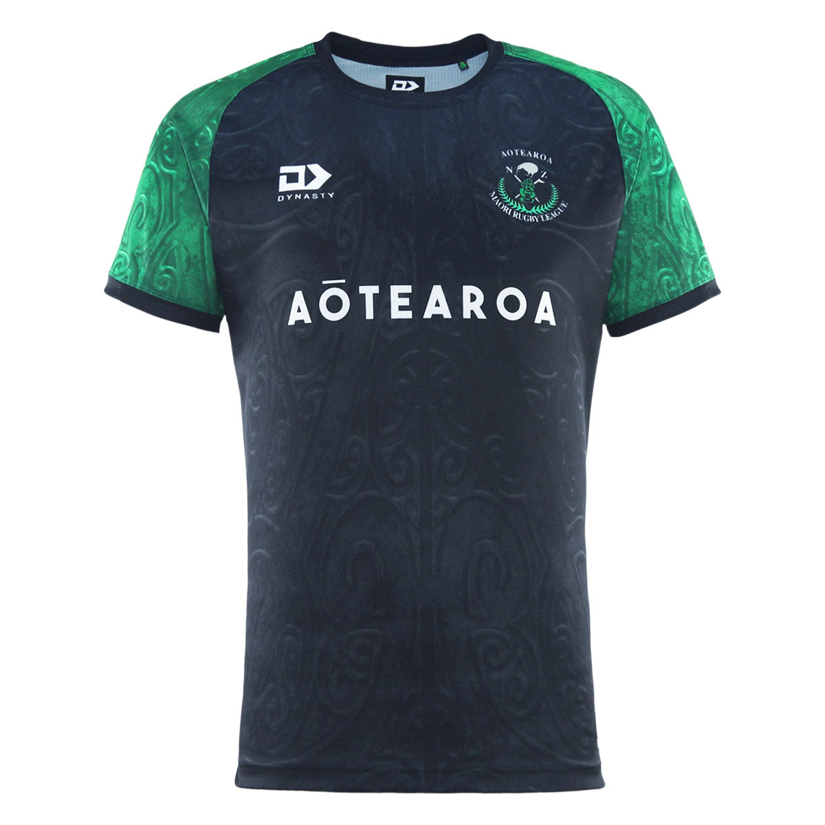 2025 New Zealand Maori Rugby League Mens Black Training Tee
