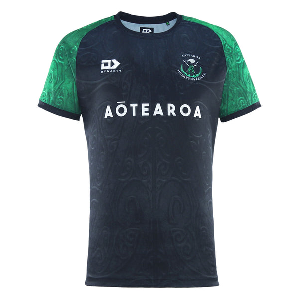 2025 New Zealand Maori Rugby League Mens Black Training Tee