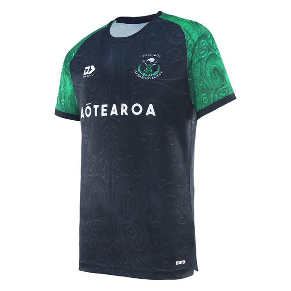 2025 New Zealand Maori Rugby League Mens Black Training Tee