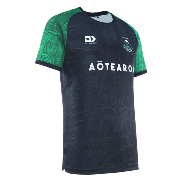 2025 New Zealand Maori Rugby League Mens Black Training Tee