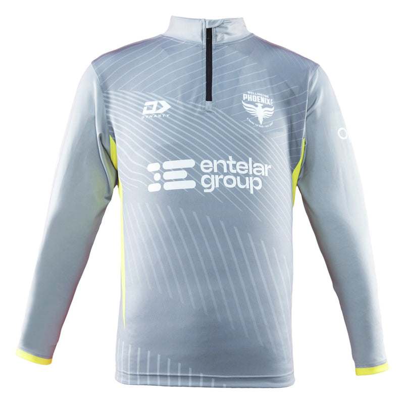 Wellington Phoenix Adults Training Qtr Zip Pullover