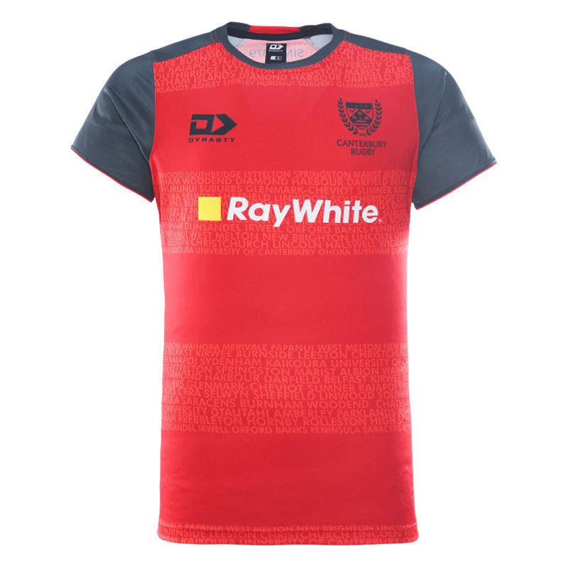 2026 Canterbury Rugby Adults Red Training Tee