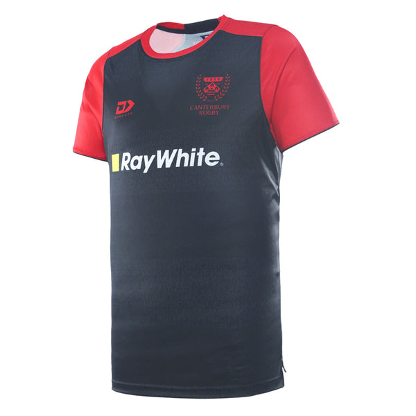 2026 Canterbury Rugby Adults Black Training Tee