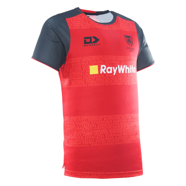 2026 Canterbury Rugby Adults Red Training Tee
