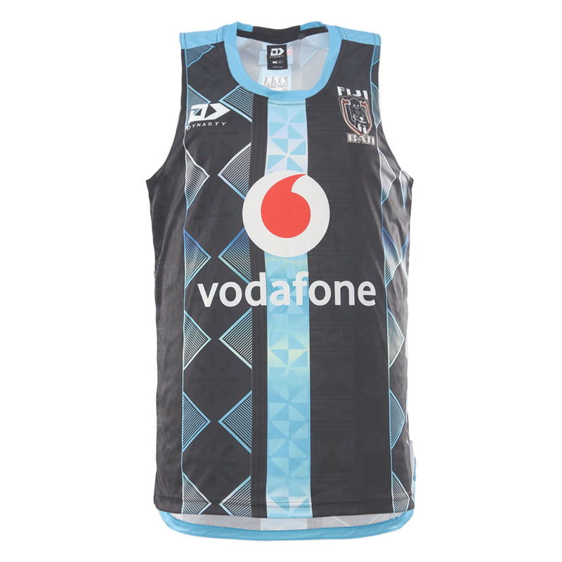 Fiji Bati Adults Training Singlet - Black