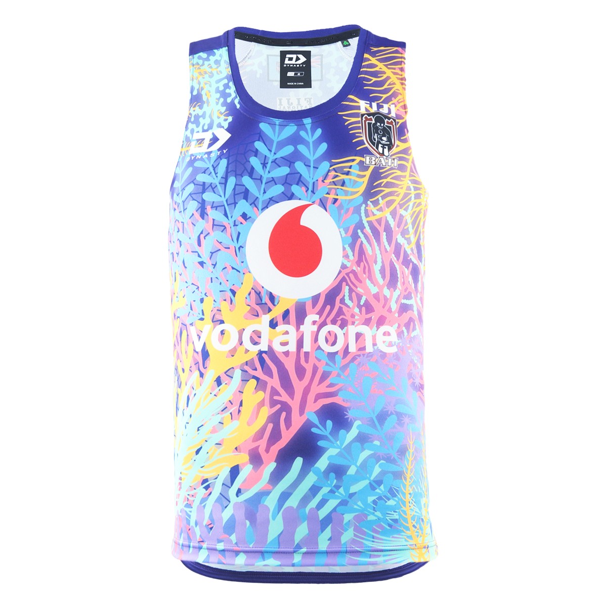 Fiji Bati Adults Captain's Run Singlet