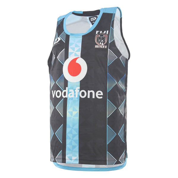 Fiji Bati Adults Training Singlet - Black