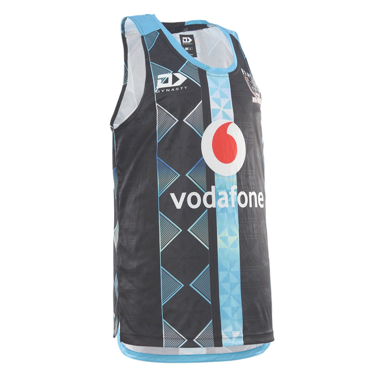 Fiji Bati Adults Training Singlet - Black