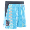 Fiji Bati Adults Gym Short - Cyan