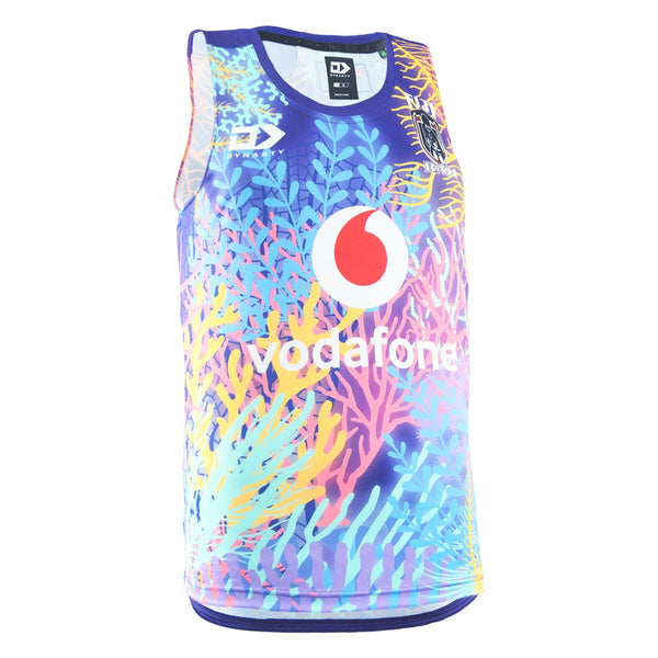 Fiji Bati Adults Captain's Run Singlet