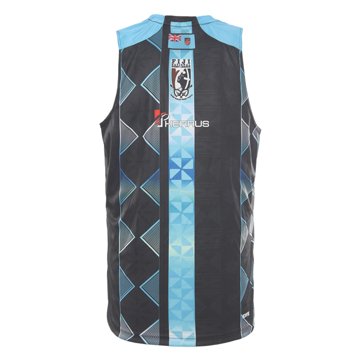 Fiji Bati Adults Training Singlet - Black