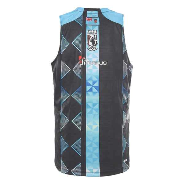 Fiji Bati Adults Training Singlet - Black