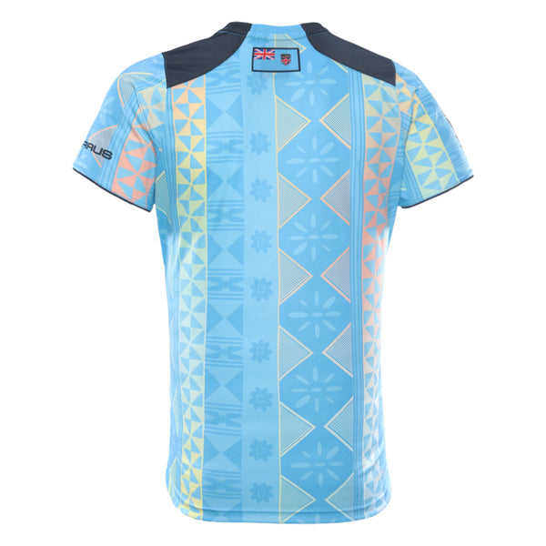 Fiji Bati Adults Training Tee - Cyan