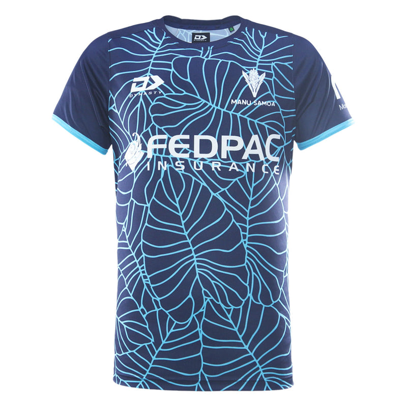 Manu Samoa Adults Training Tee Navy