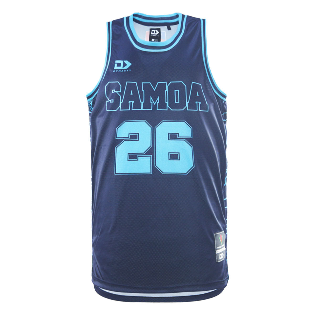 Manu Samoa Adults Basketball Singlet