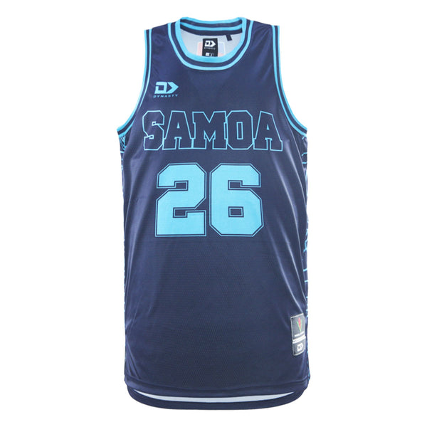 Manu Samoa Adults Basketball Singlet