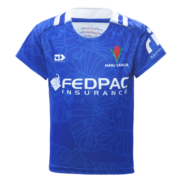 2026 Manu Samoa Toddlers Replica Home Jersey