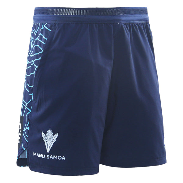 Manu Samoa Adults Gym Short Navy