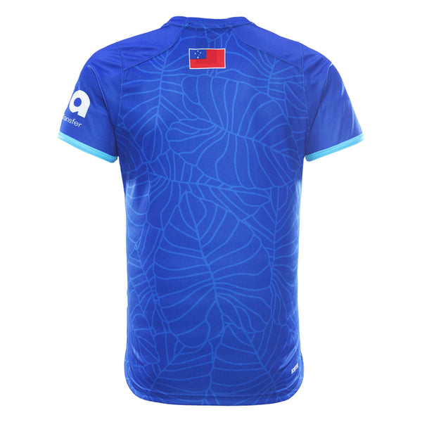 Manu Samoa Adults Training Tee Blue
