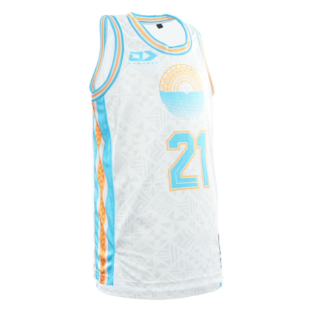 2026 Moana Pasifika Junior Basketball Singlet - Beige
