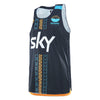 2026 Moana Pasifika Mens Training Singlet - Black