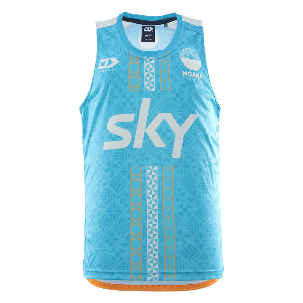 2026 Moana Pasifika Mens Training Singlet - Teal