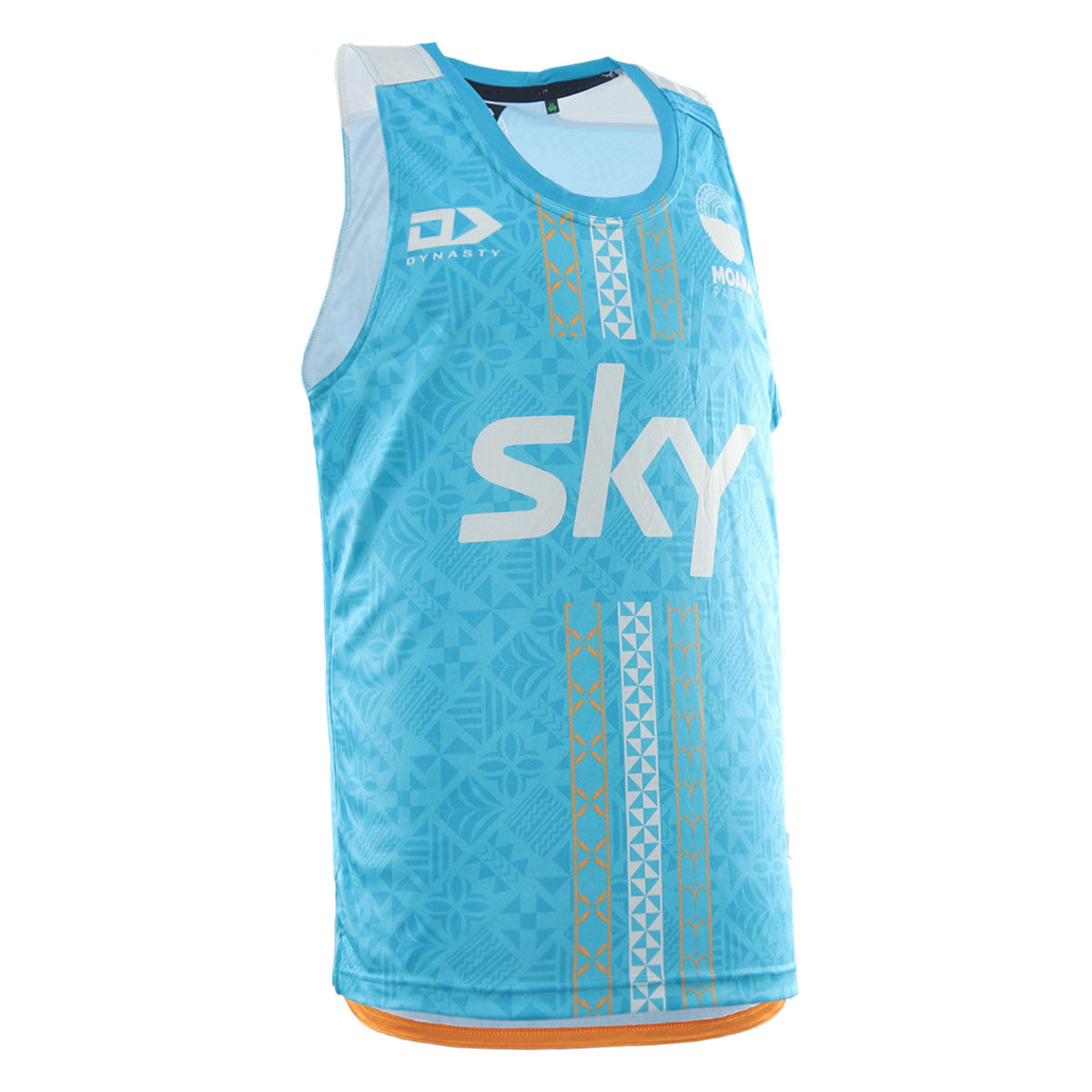 2026 Moana Pasifika Mens Training Singlet - Teal