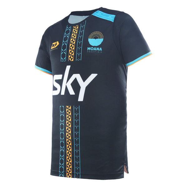 2026 Moana Pasifika Mens Training Tee - Black