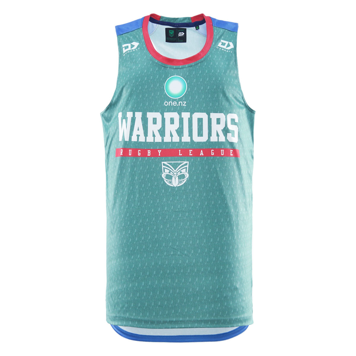 2026 New Zealand Warriors Adults Training Singlet  - Green