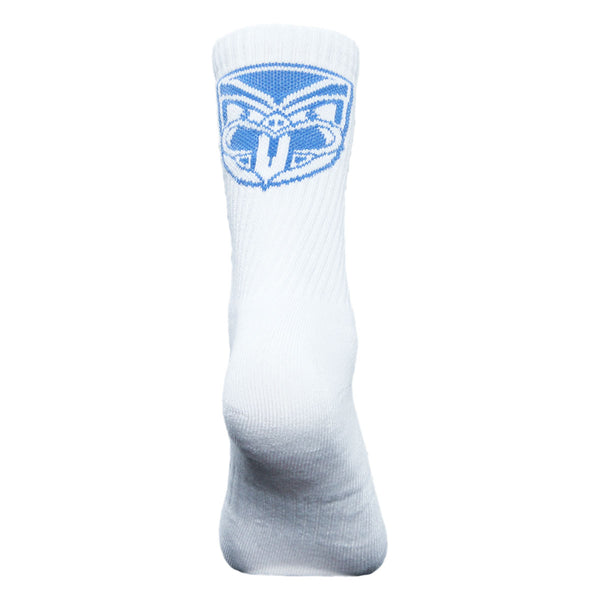 2026 New Zealand Warriors Crew Sock - White