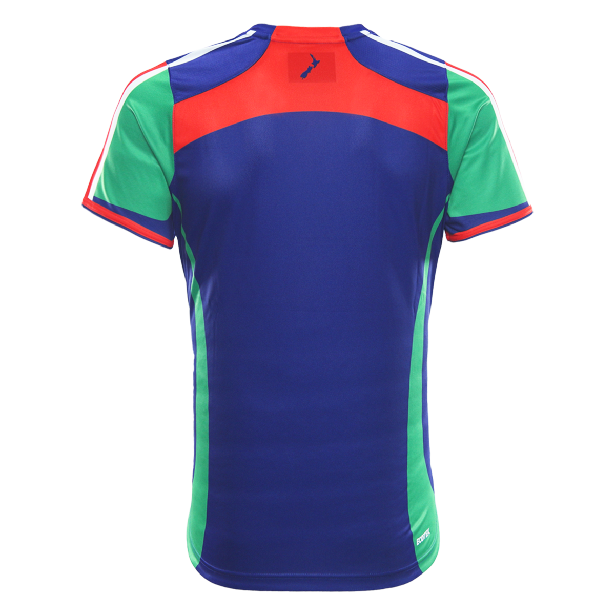 2026 NZ Warriors Adults Warm Up Tee - Blue