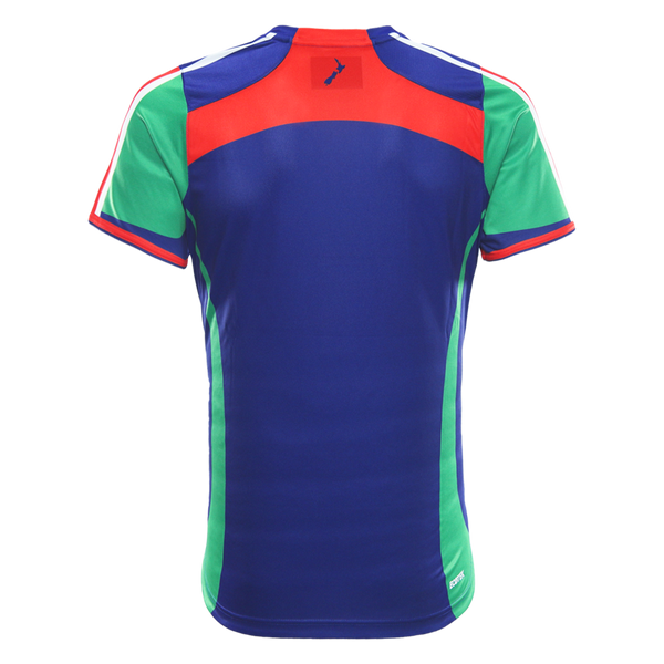 2026 NZ Warriors Adults Warm Up Tee - Blue