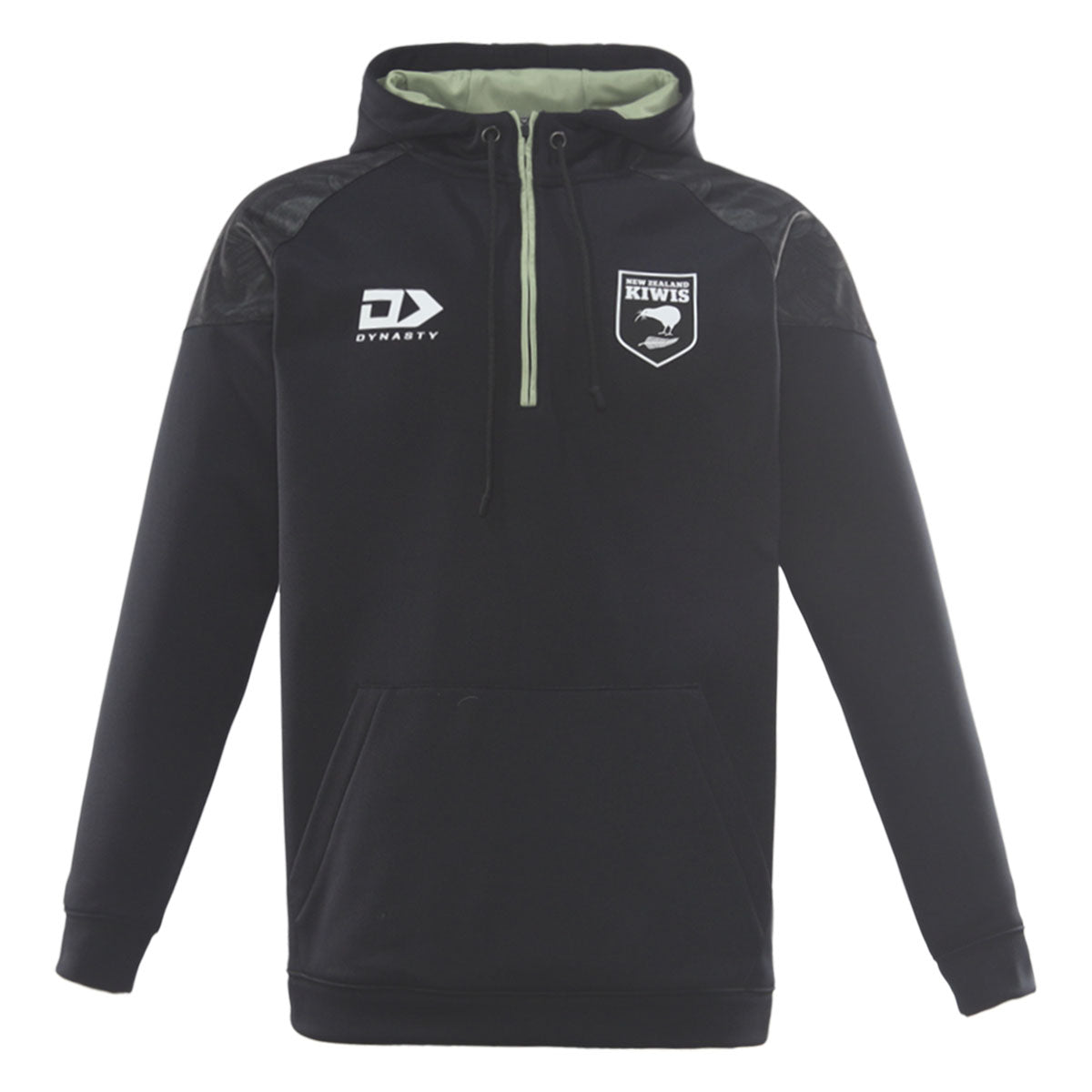 New Zealand Kiwis RL Adults 1/4 Zip Performance Hoodie