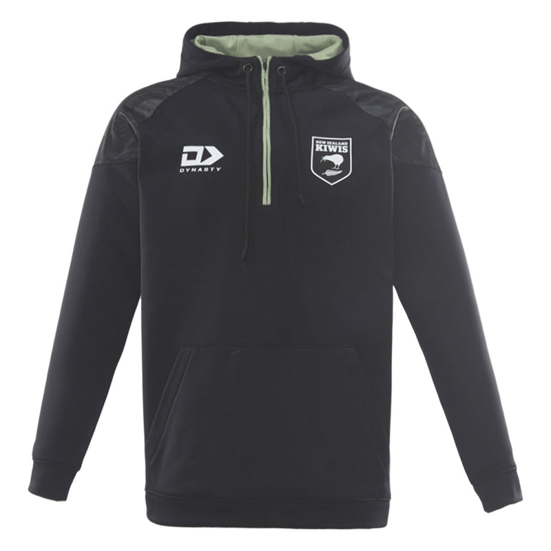 New Zealand Kiwis RL Adults 1/4 Zip Performance Hoodie