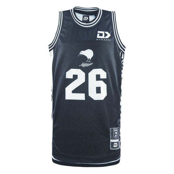 New Zealand Kiwis Adults Basketball Singlet - Beige