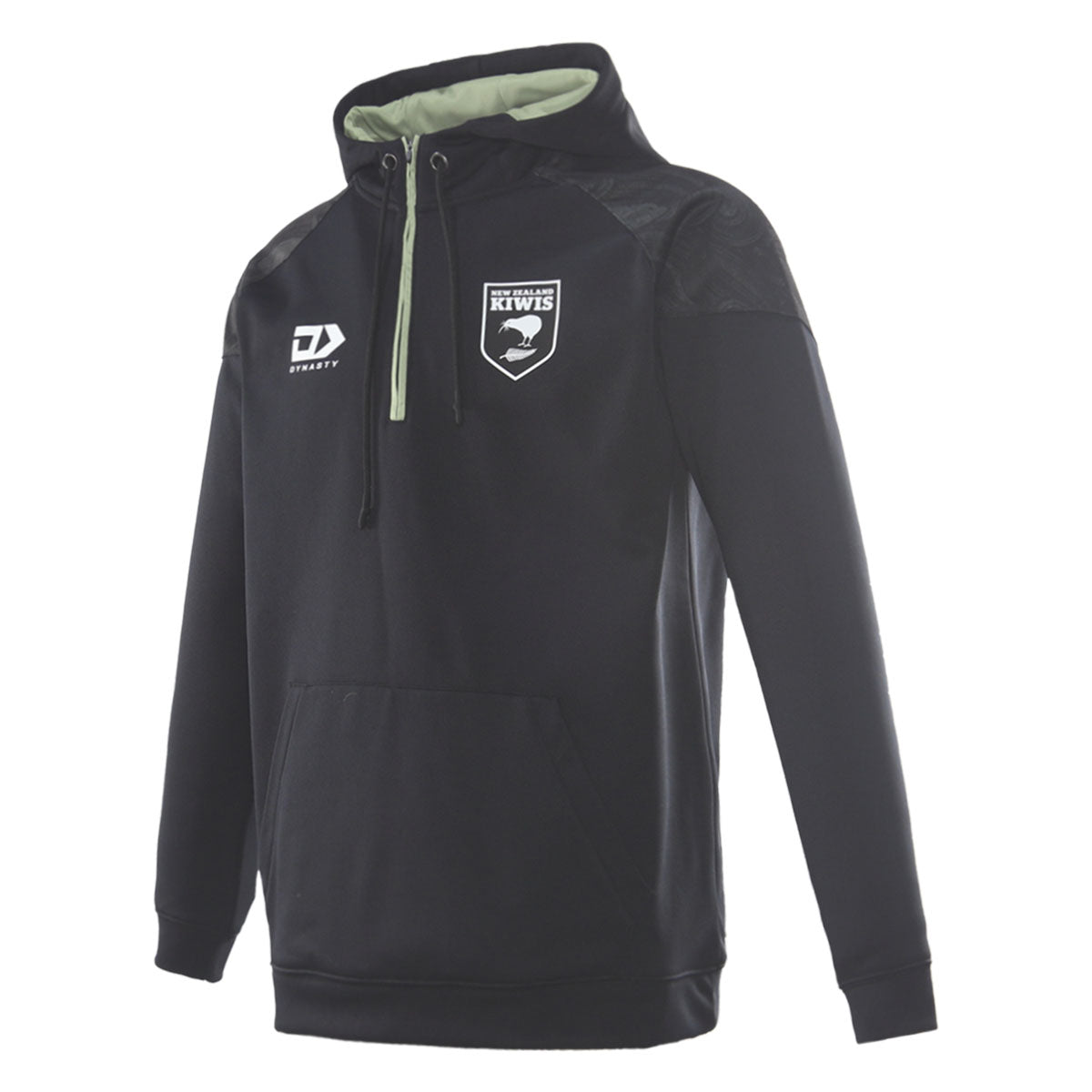 New Zealand Kiwis RL Adults 1/4 Zip Performance Hoodie