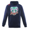 2026 New Zealand Warriors Mens Graphic Hoodie - Navy
