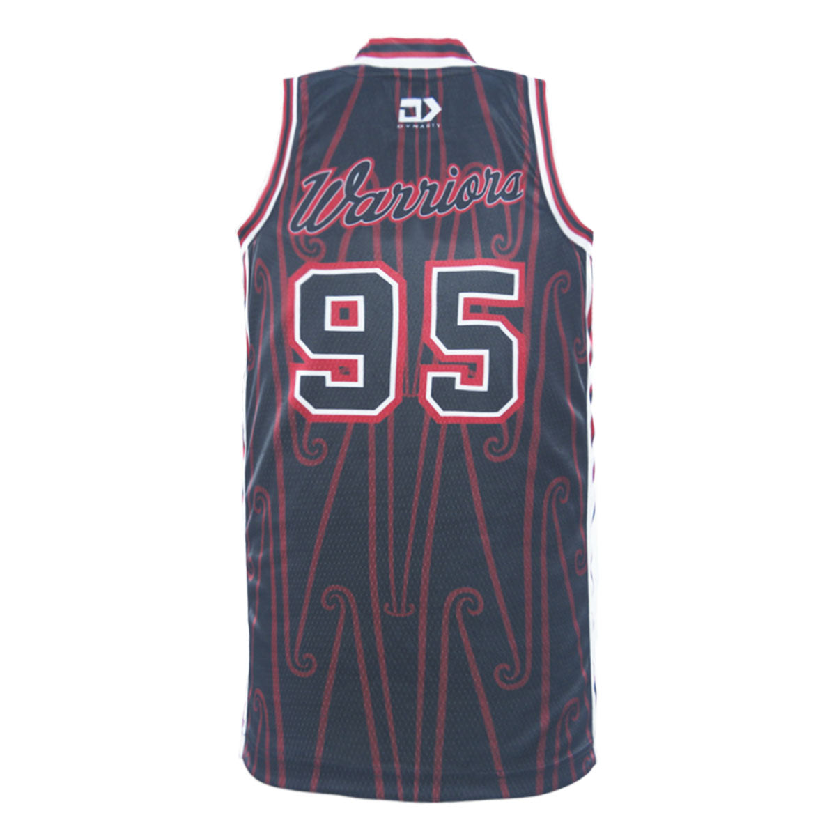 2026 New Zealand Warriors Adults Te Ārahi Basketball Singlet