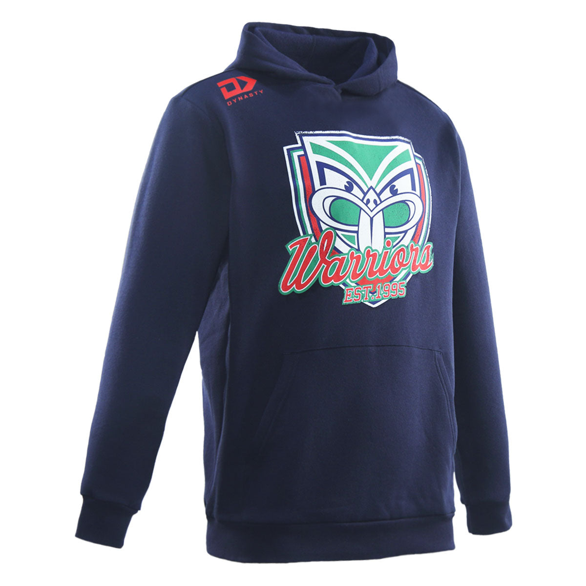 2026 New Zealand Warriors Mens Graphic Hoodie - Navy