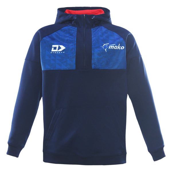 2026 Tasman Mako Rugby Adults 1/4 Zip Hoodie