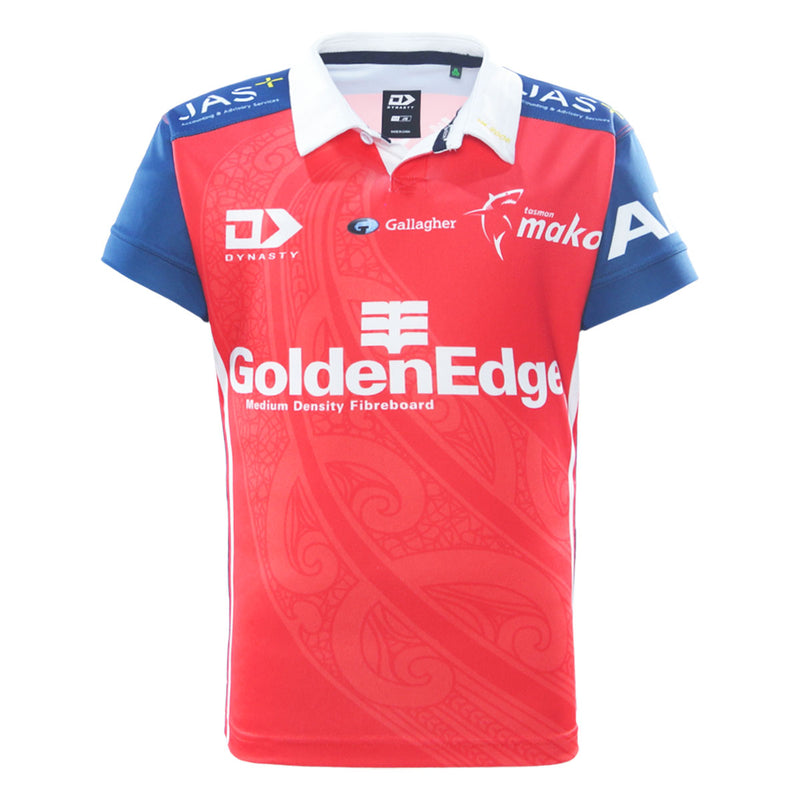 2026 Tasman Mako Rugby Juniors Replica Home Jersey