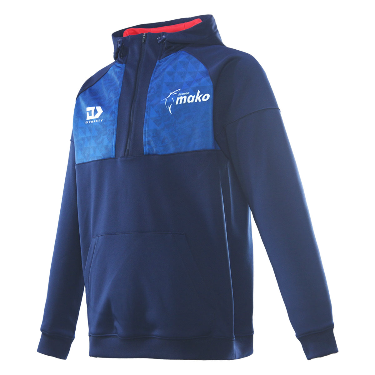 2026 Tasman Mako Rugby Adults 1/4 Zip Hoodie