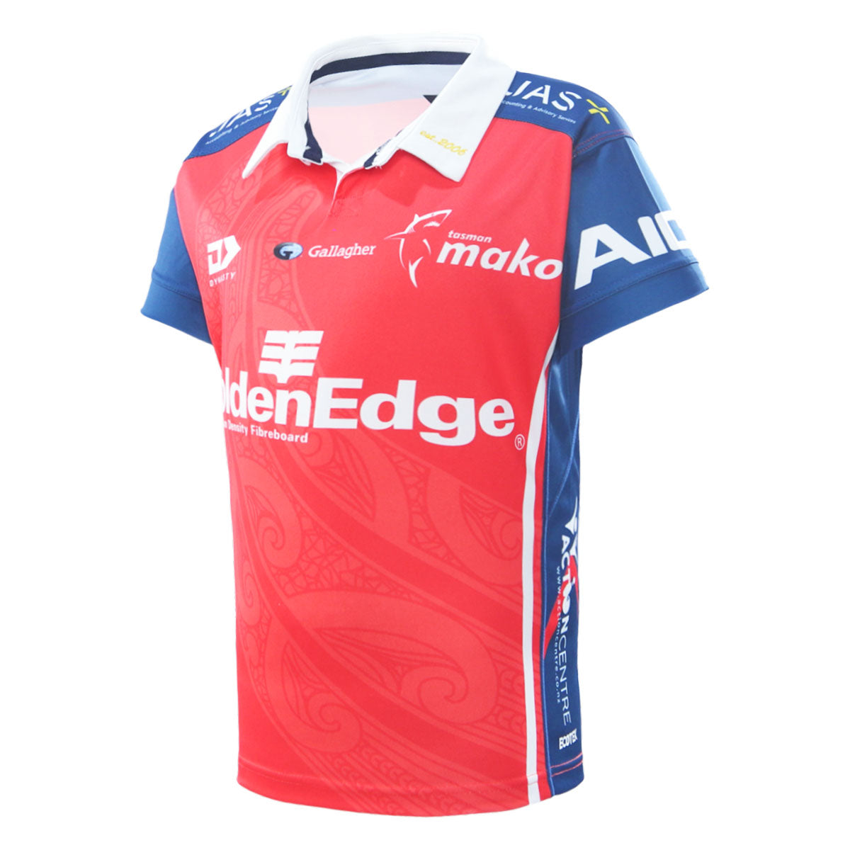 2026 Tasman Mako Rugby Juniors Replica Home Jersey
