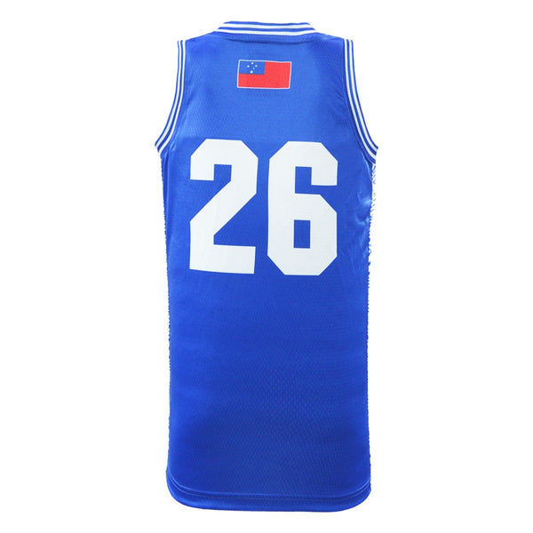 Toa Samoa Juniors Basketball Singlet