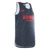 Tonga Rugby League Adults Training Singlet - Black
