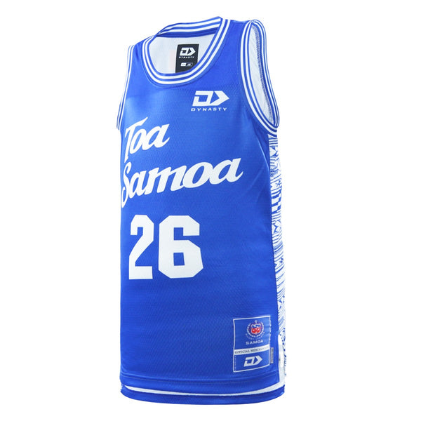 Toa Samoa Juniors Basketball Singlet