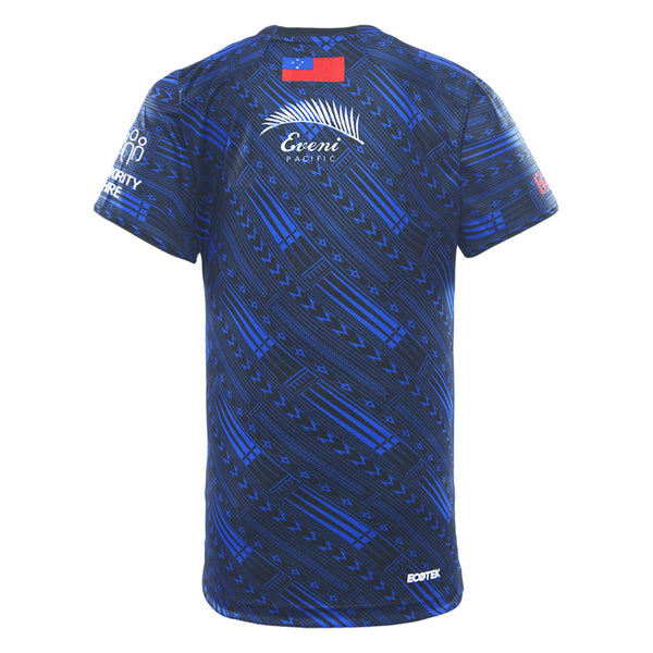 Toa Samoa Juniors Training Tee - Black