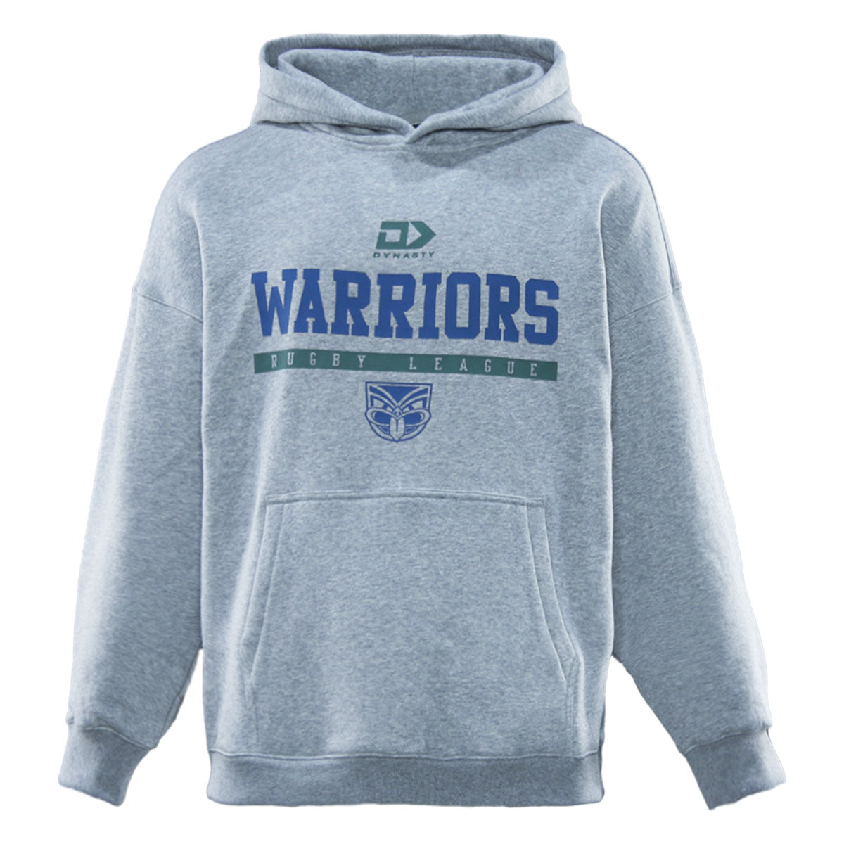 2026 New Zealand Warriors Adults Graphic Hoodie - Grey