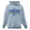 2026 New Zealand Warriors Adults Graphic Hoodie - Grey