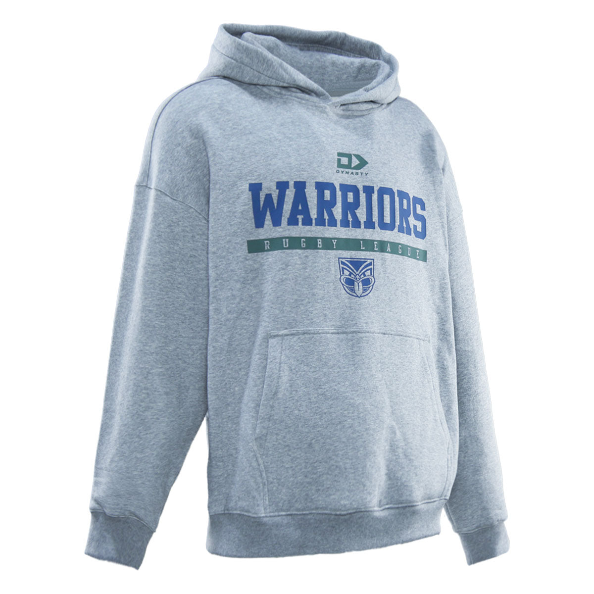 2026 New Zealand Warriors Adults Graphic Hoodie - Grey